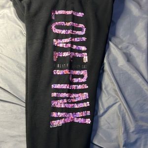 black PINK sweats